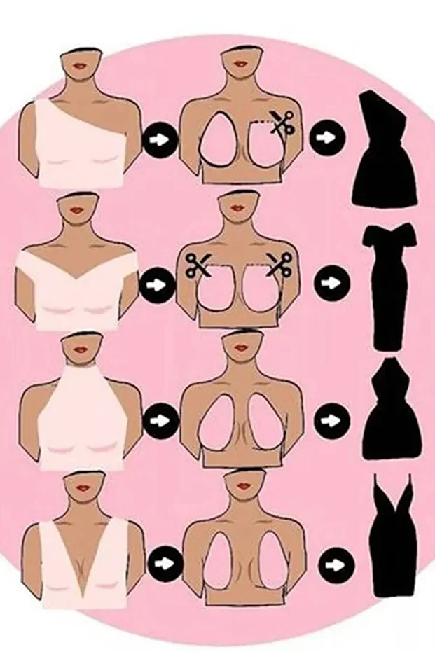 Göğüs Dikleştirici Göğüs Ucu Gizleyici Push Up Silikon Ten Sütyen - 7