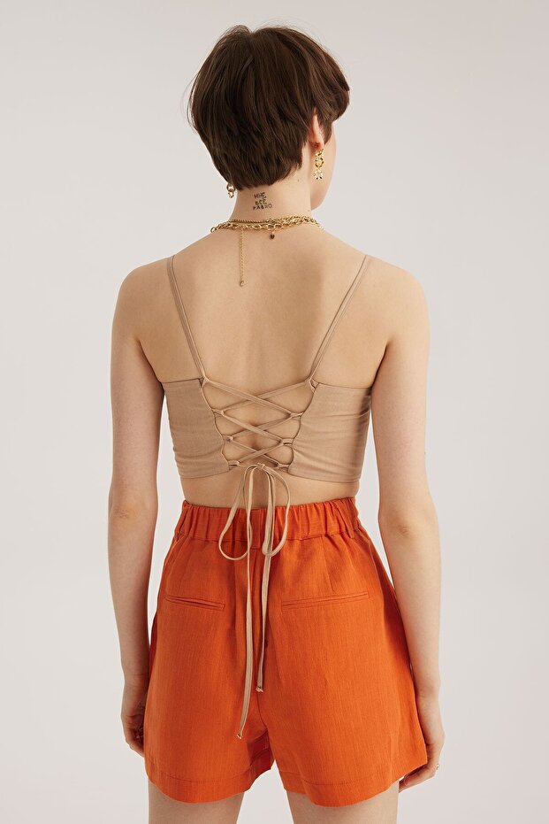 Ekru Askılı Top - 5