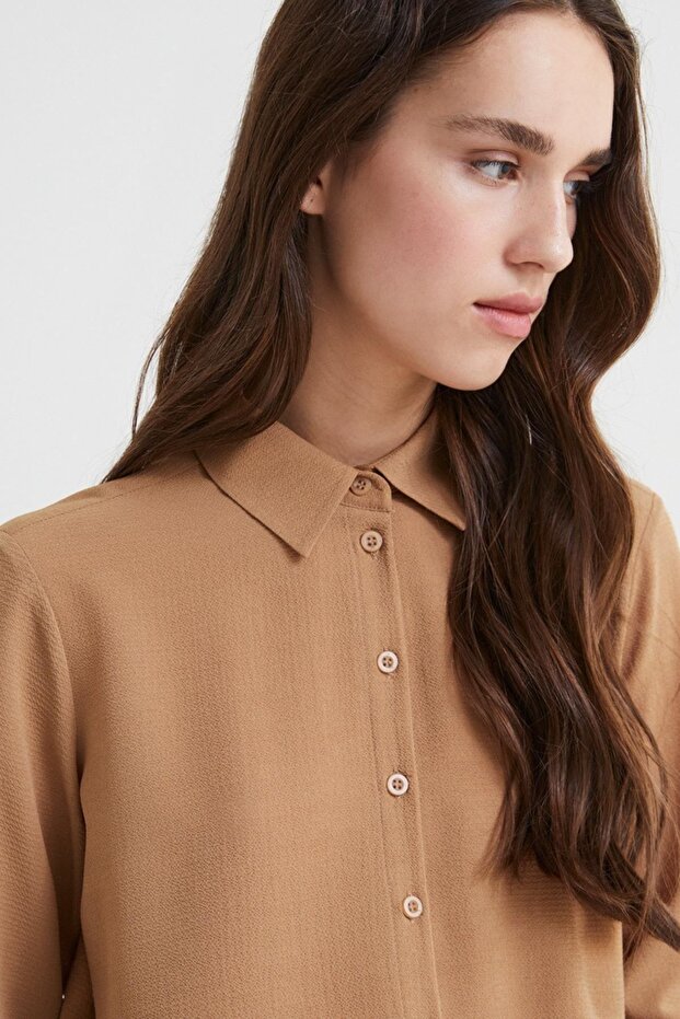 Basic Kadın Gömlek - 2