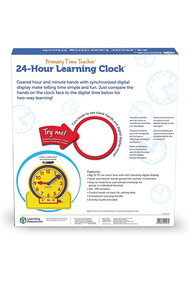 LR-RD24*PRIM'TIME TEACHER™FRONT CLAS24-HR CLOCK® - 4