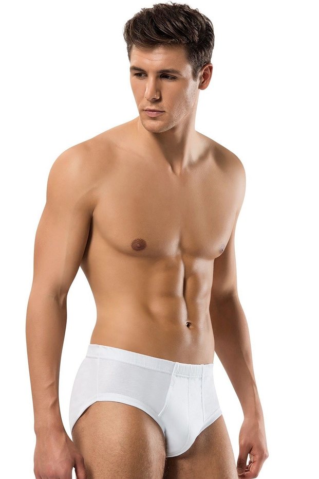 Men's Rib Slip Panties 6 Pack 1320