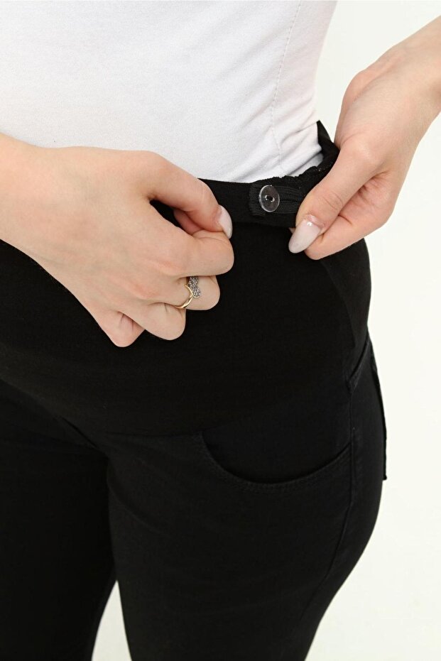 Ispanyol Paça Hamile Pantolon - 8