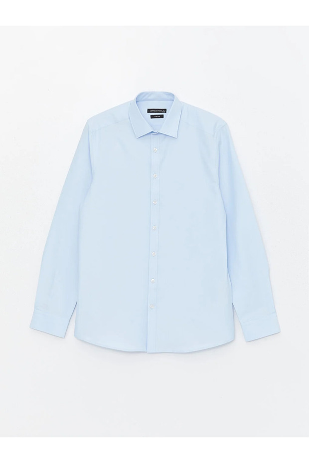 LCWAIKIKI Formal Slim Fit Long Sleeve Poplin Men's Shirt