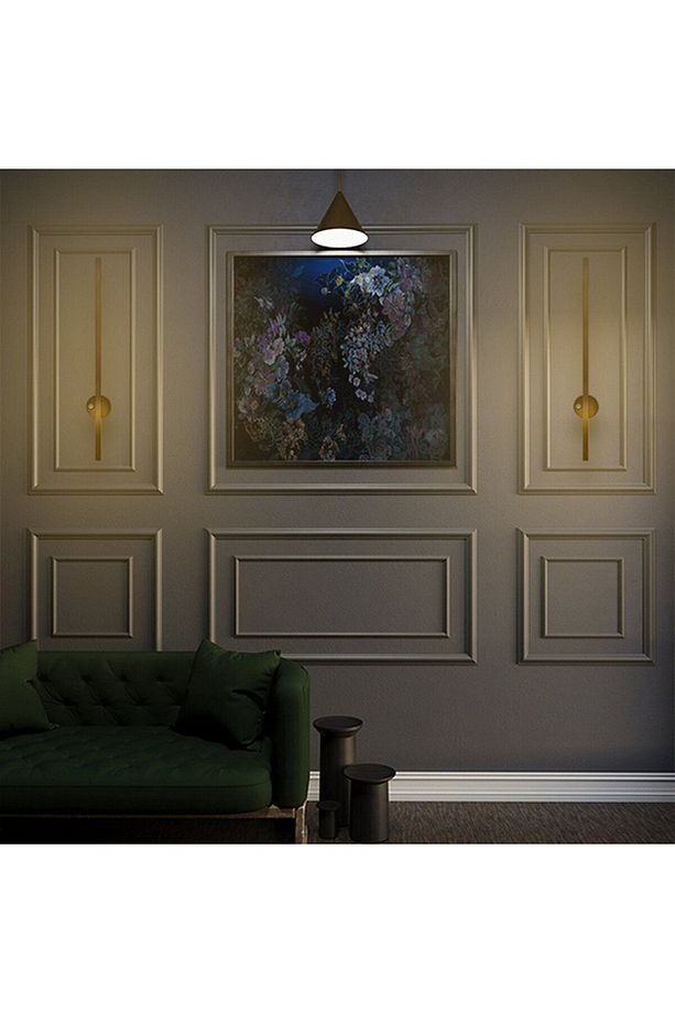 Pigas Osram Led Açma Kapama Düğmeli Aplik Modern Dekoratif Led Duvar Aplik 68cm Günışığı - 5