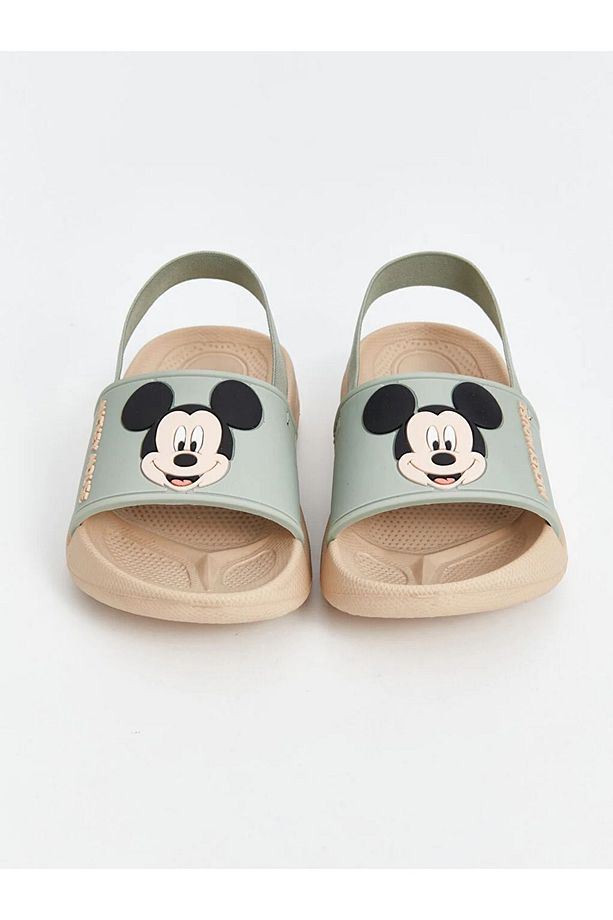 LCW STEPS Mickey Mouse Baskılı Erkek Bebek Sandalet - 3