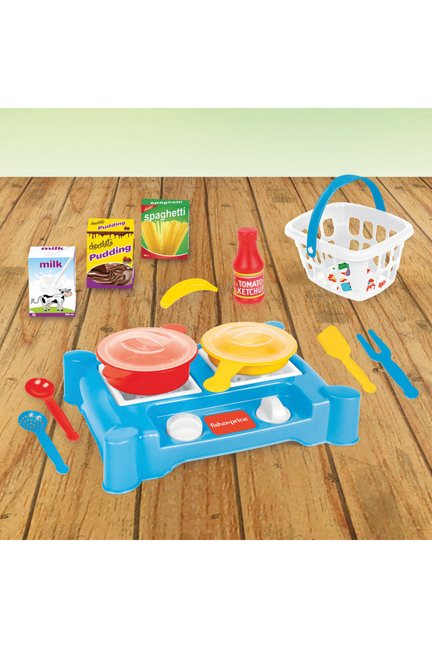 1822 Dolu Fisher Price Stove Set - 3