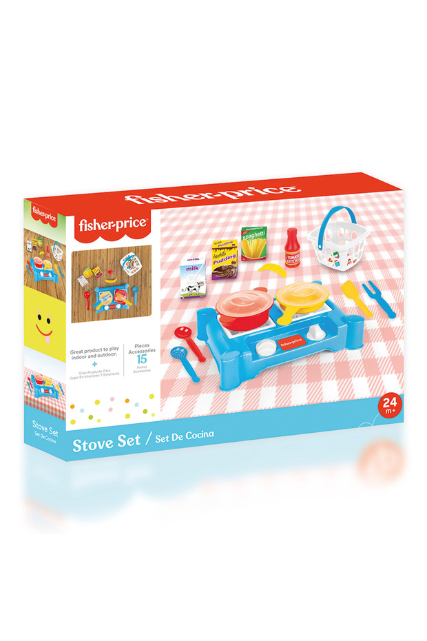 1822 Dolu Fisher Price Stove Set - 5