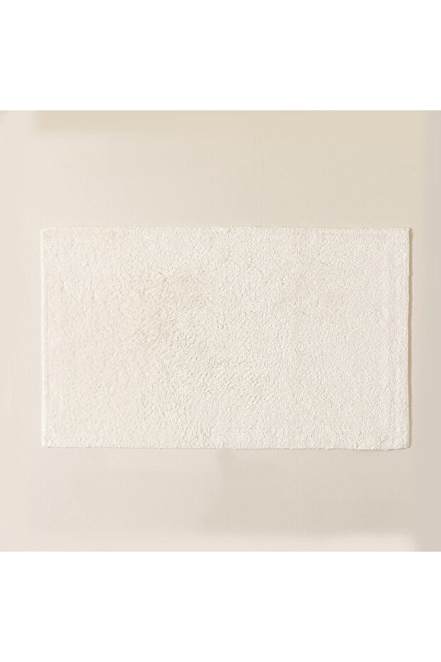 Bamboo Solid Banyo Paspası 40x60 Cm Ekru - 1