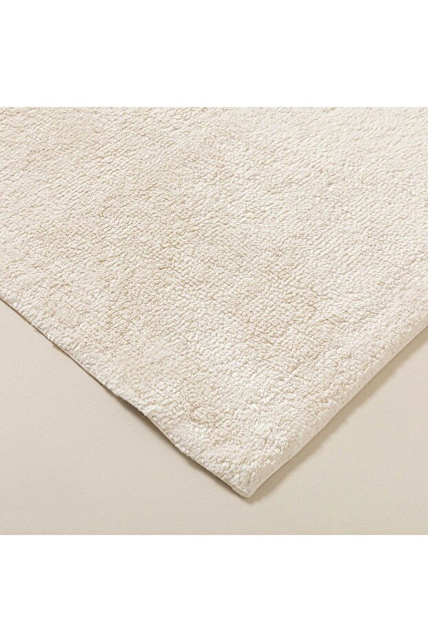 Bamboo Solid Banyo Paspası 40x60 Cm Ekru - 5