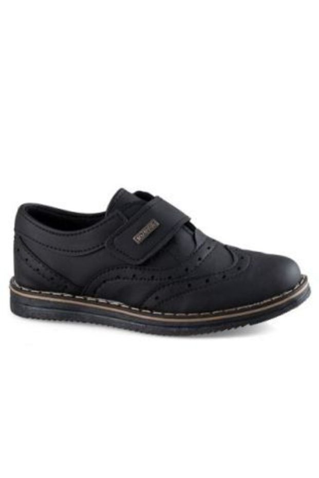 Unisex Children's Black Daily Orthopedic Useful Seasonal Shoes