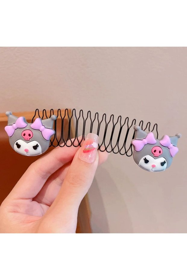 Cartoon Character Broken Hair Hairpin, Hair-Proof Secret Spring Children's Hairpin