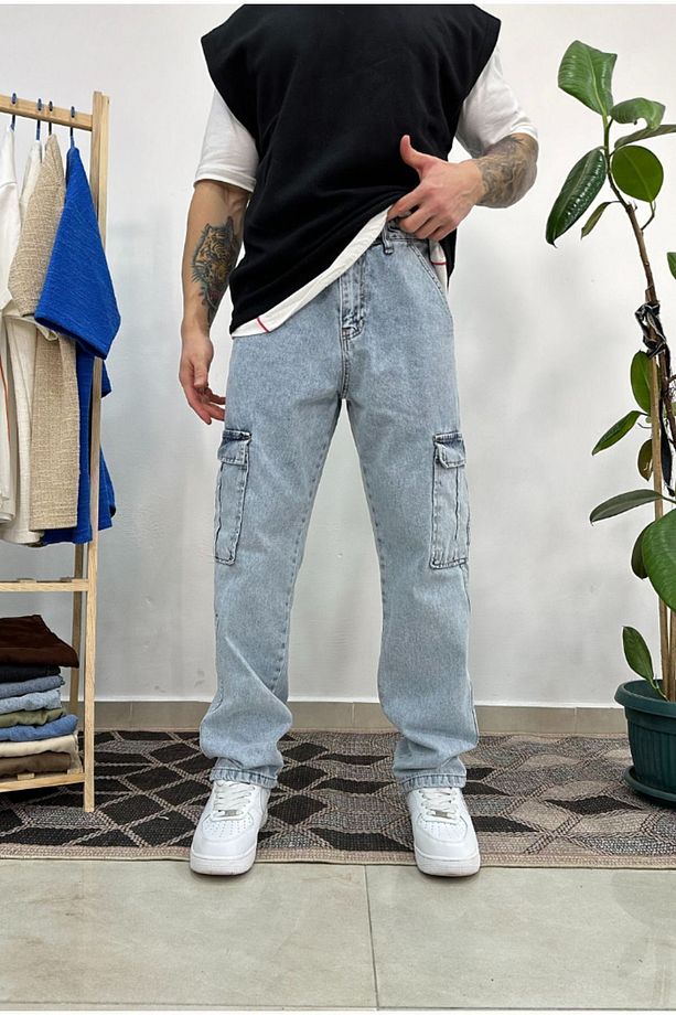 Baggy kargo pantolon - 3