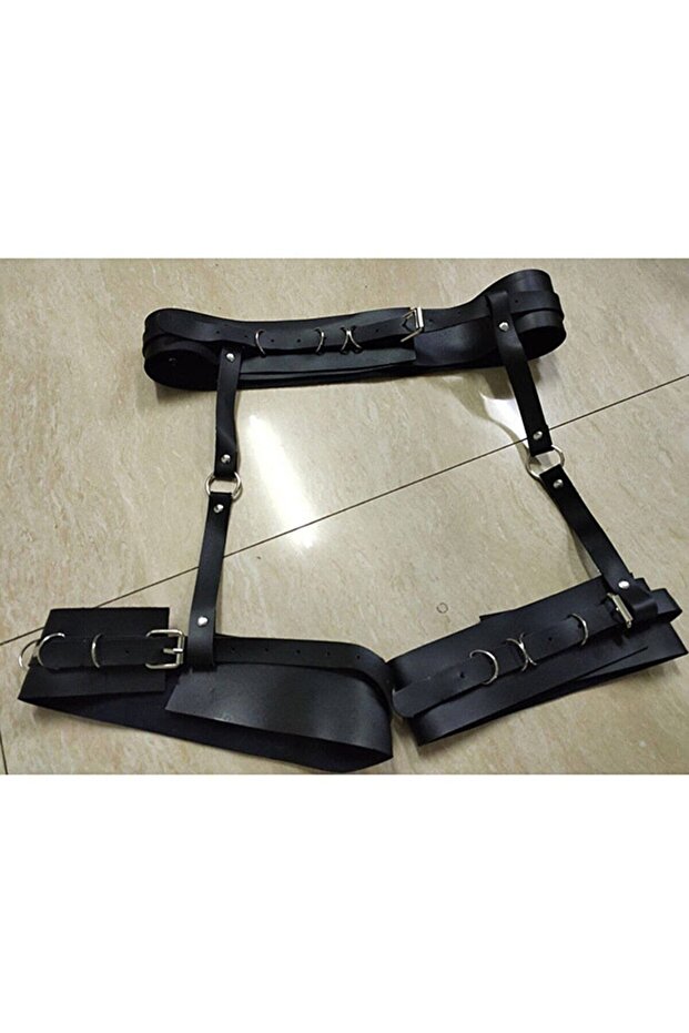 Fancy Leather Harness - 4