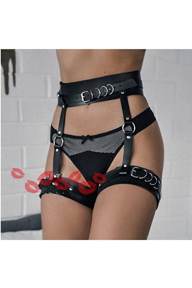 Fancy Leather Harness - 5