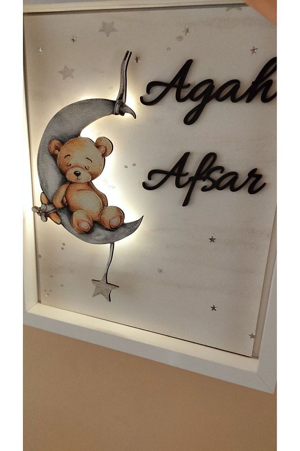 Led'li Bebek Kapı Süsü - 1