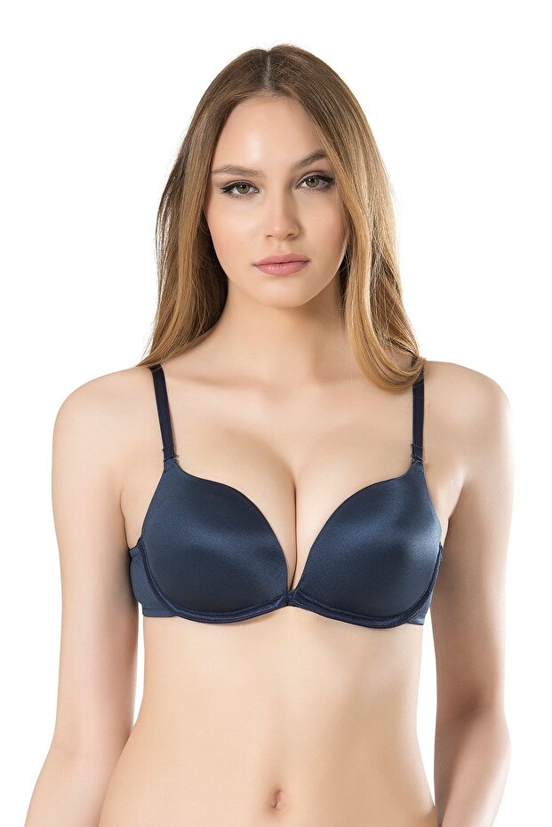 3040 حمالة صدر مفردة أساسية مبطنة مزدوجة بدون حمالات - 1