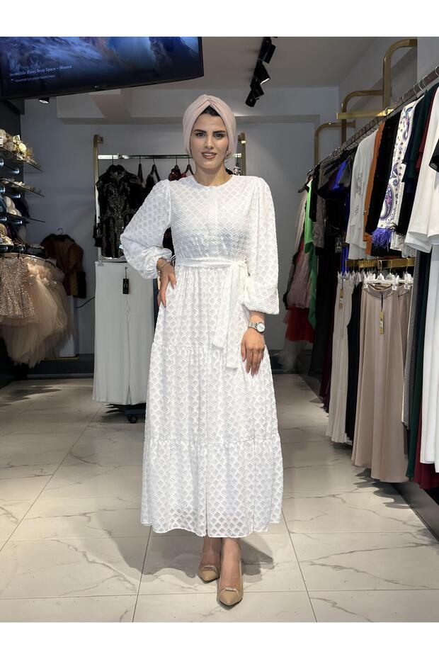 ELBİSE BEYAZ - 1