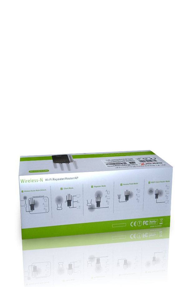 4 Antenli Wifi Sinyal Yükseltici Wifi Repeater Range Extender 300mps - 8