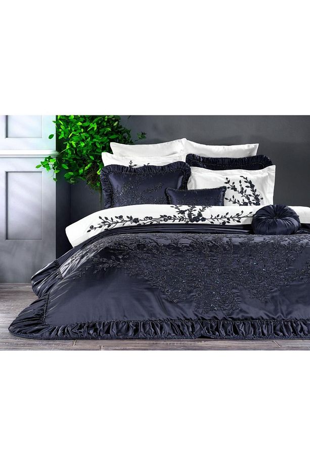 ZEBRA ELENORE YATAK SETİ LACİVERT - 2