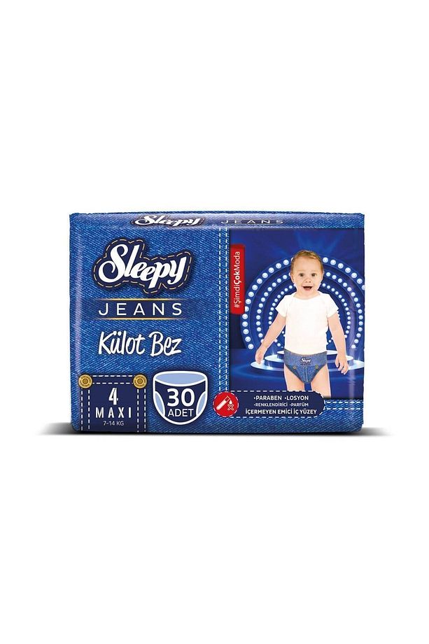 Jeans Külot Bez 4 Beden Maxi 30 Adet - 2
