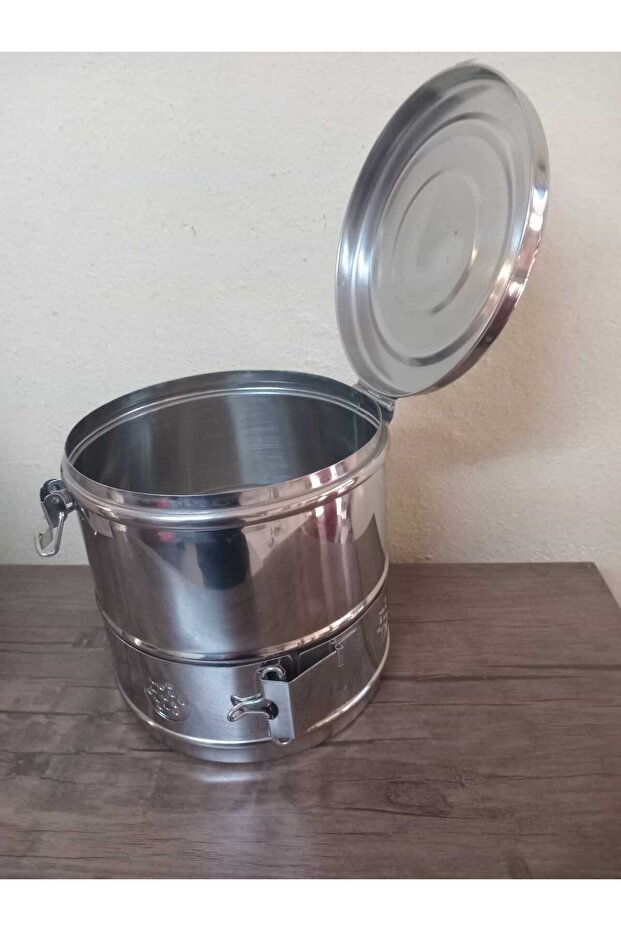 Tromel 19X19CM Paslanmaz Çelik - 4