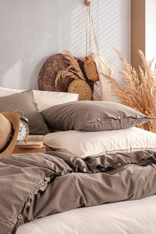 Demeter %100 Pamuklu Yıkamalı Çift Kişilik Nevresim Takımı 200*220 DMTRCKT - 4