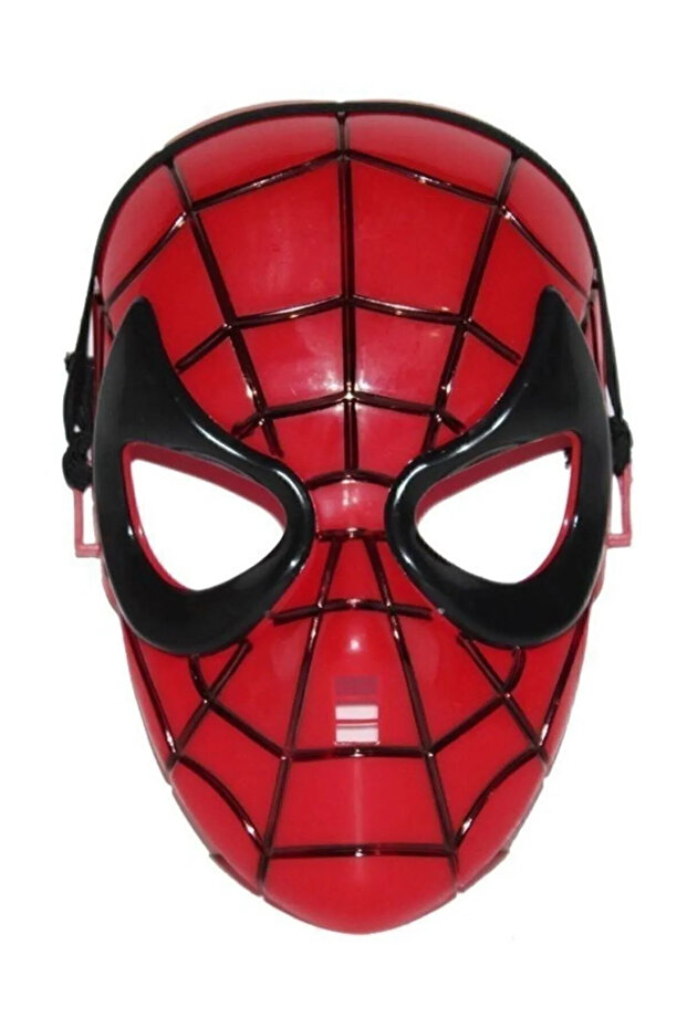 Children's Mask Red Black Spiderman Spiderman Mask