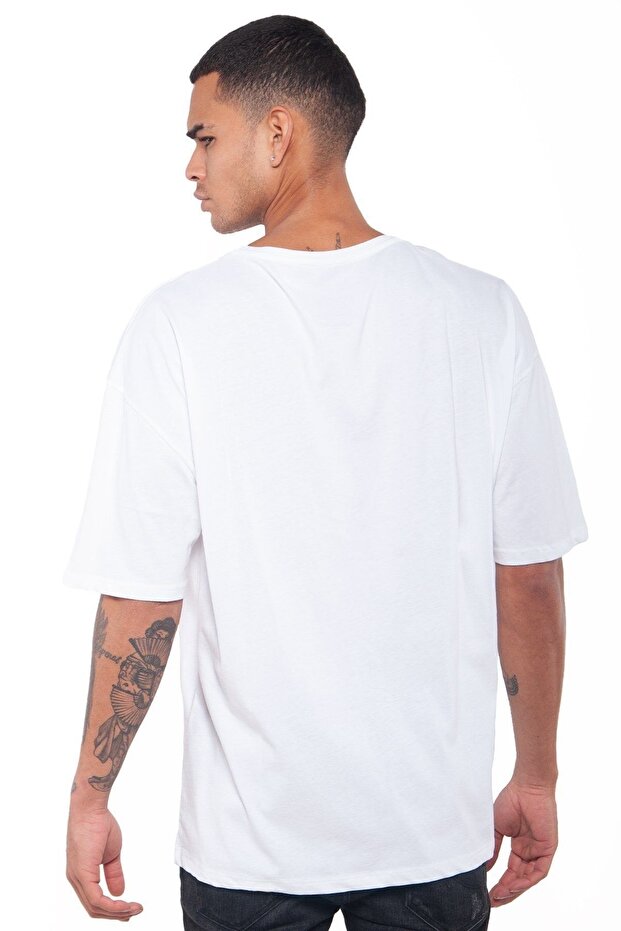 Bol Kesim Oversize Tshirt - 3