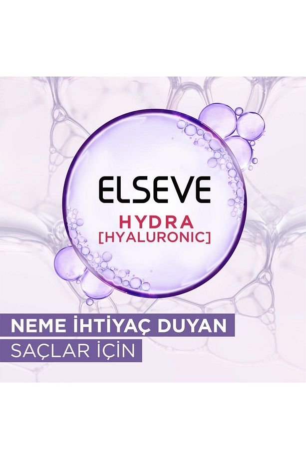 L'Oréal Paris Elseve Hydra [Hyaluronic] Nem Dolduran Şampuan 390 ml 3 Adet - 5