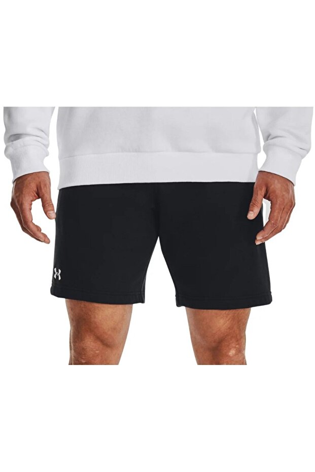 UA Rival Fleece Shorts BLACK Men's Shorts