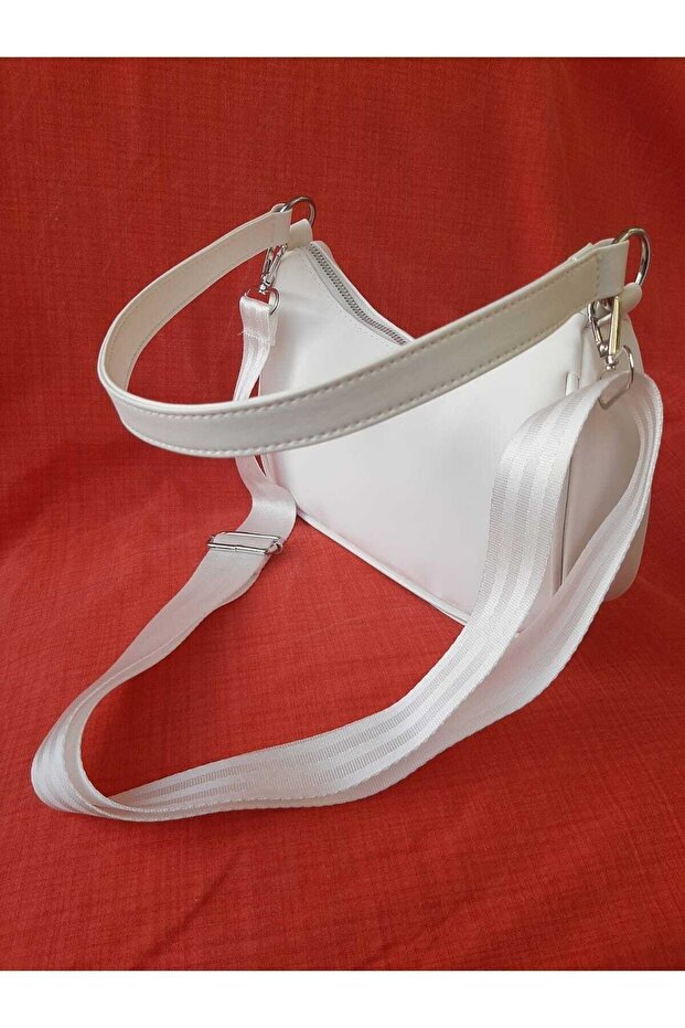 حقيبة باجيت بيضاء - 5