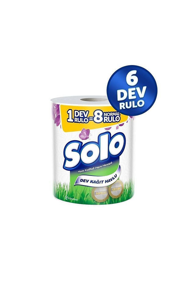 Dev Rulo Kağıt Havlu 6'lı (1=8 , 48 RULO) - 1