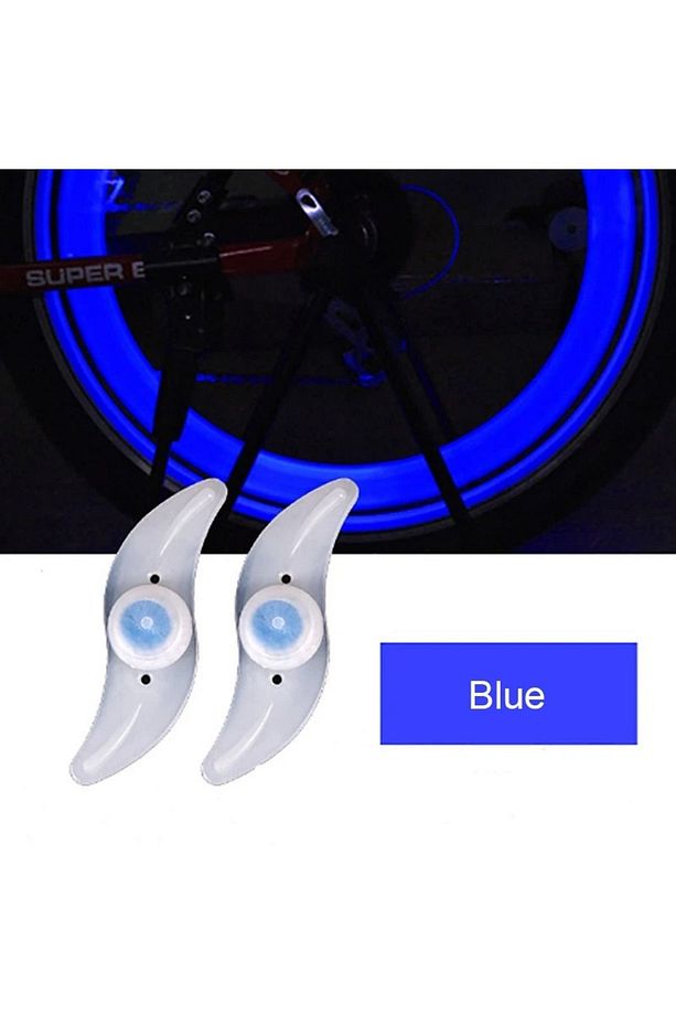 Bisiklet Jantı Led Işıklı Süs Bisiklet Aksesuarı 1 Adet - 1
