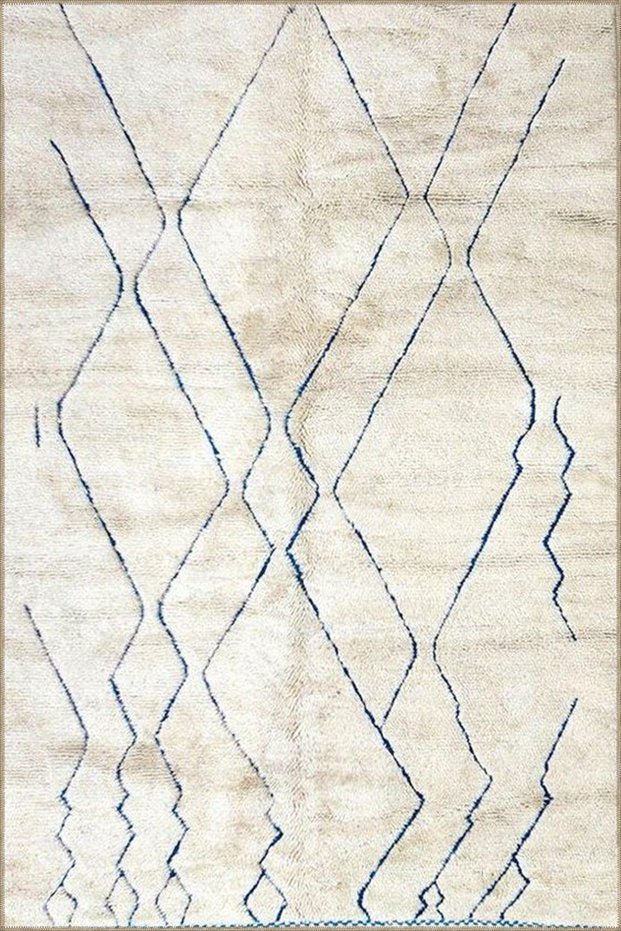 Gray Diamond Patterned Woven Base Carpet and Washable Carpet Miravip10174