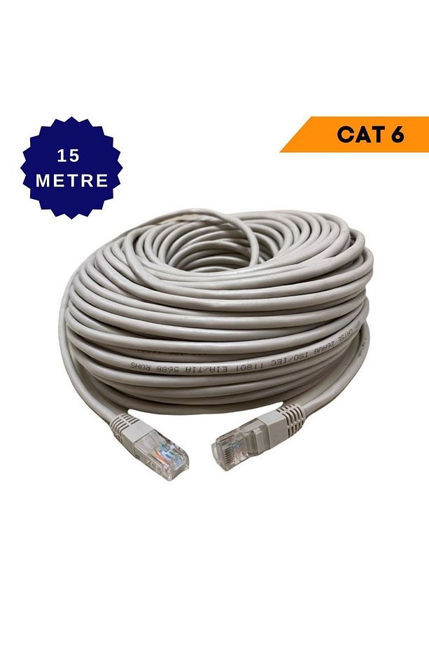 CAT 6 15 METRE İNTERNET KABLOSU ETHERNET CAT6 - 1