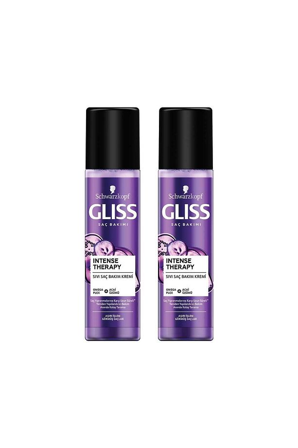 Intense Therapy Yeniden Yapılandırıcı Durulanmayan Sıvı Saç Kremi 200 ml 2'li - 1