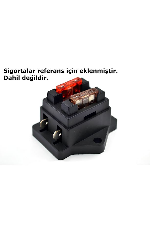 Standart Bıçak Sigorta Yuvası Kutusu 2 Sigortalık Sgt-45 - 2