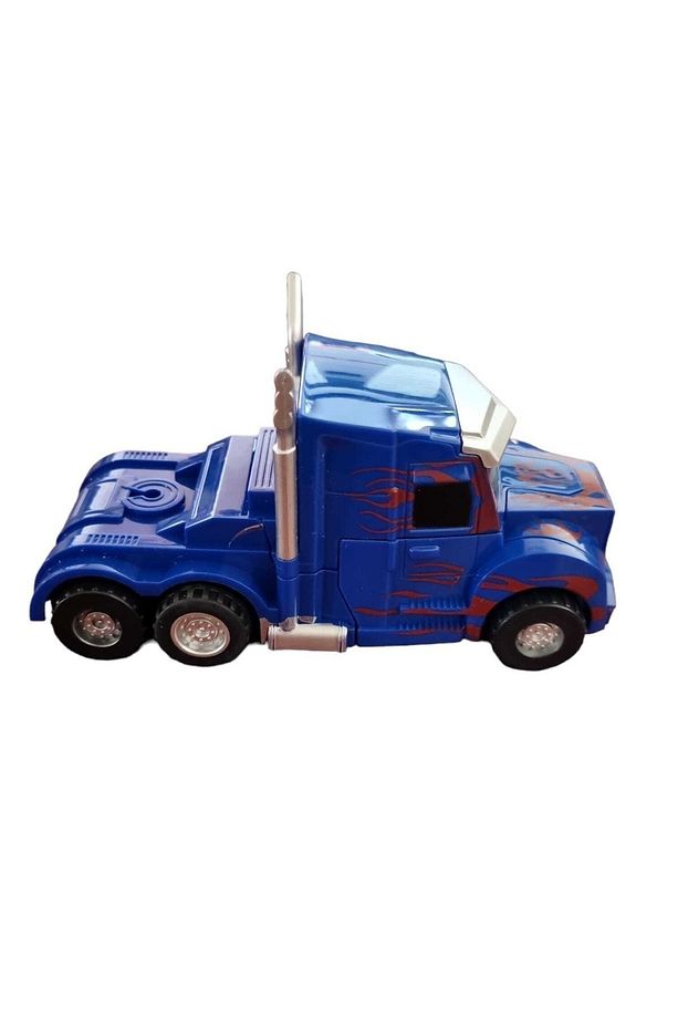 Transformers Tarzı Tıra Dönüşen 14 Cm Optimus Prime Robot - 4