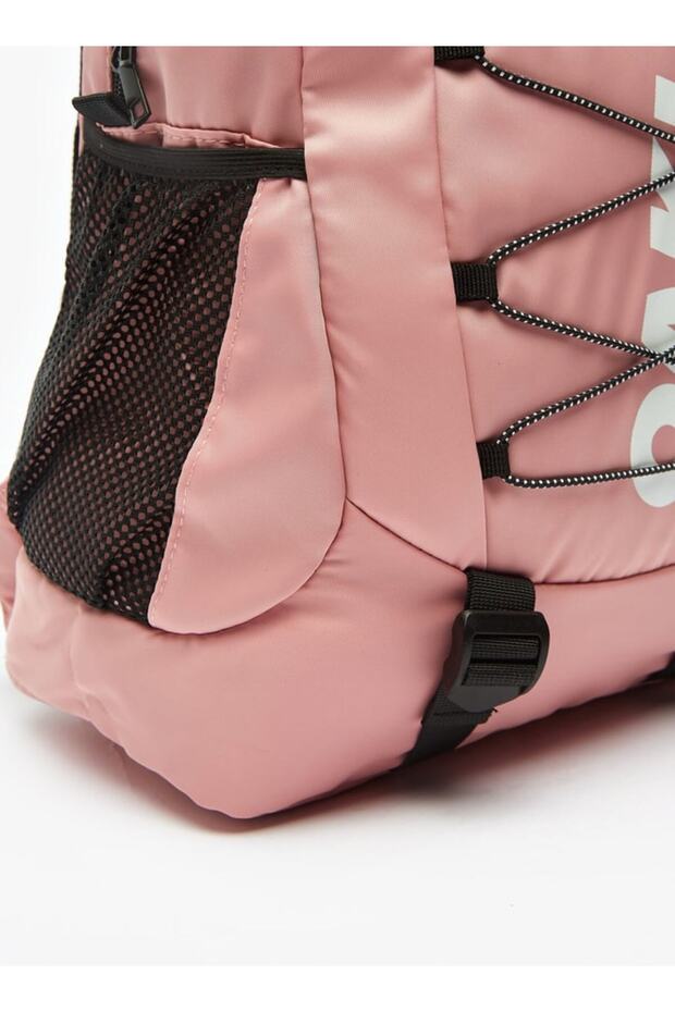 Logo Print Backpack - 4