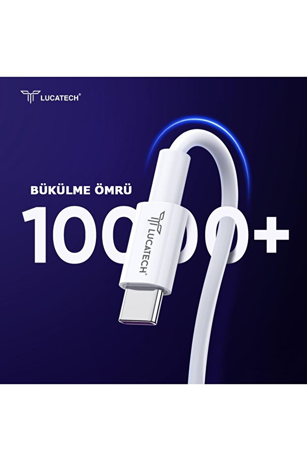 Samsung S24 / S24+ / S24 Ultra Xiaomii 12 / 12 Pro / 12 Ultra uyumlu PD TypeC Hızlı Şarj Kablosu - 5