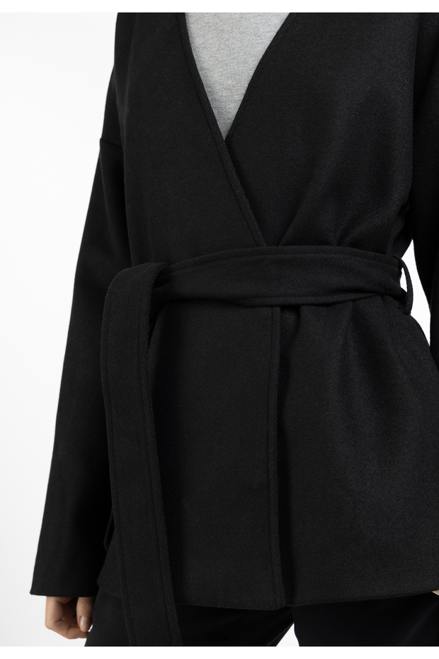 Wool blend transitional jacket - 5