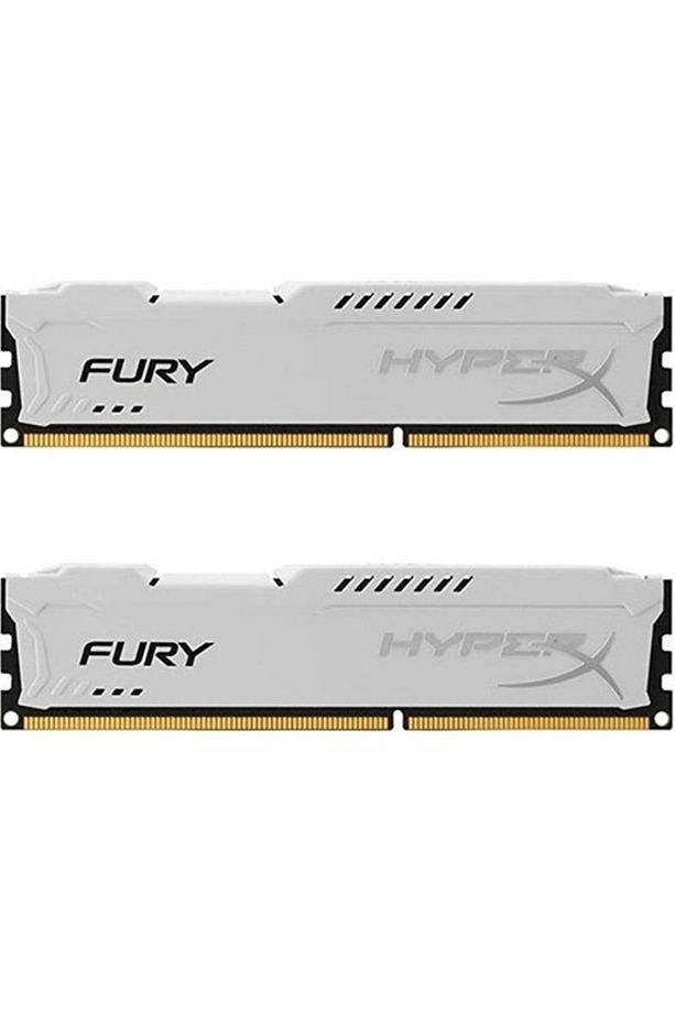 Kingston Hyperx Fury White 16gb (2x8gb)1600mhz Ddr3 Ram (hx316c10f/8) 2'li Set Kit - 2