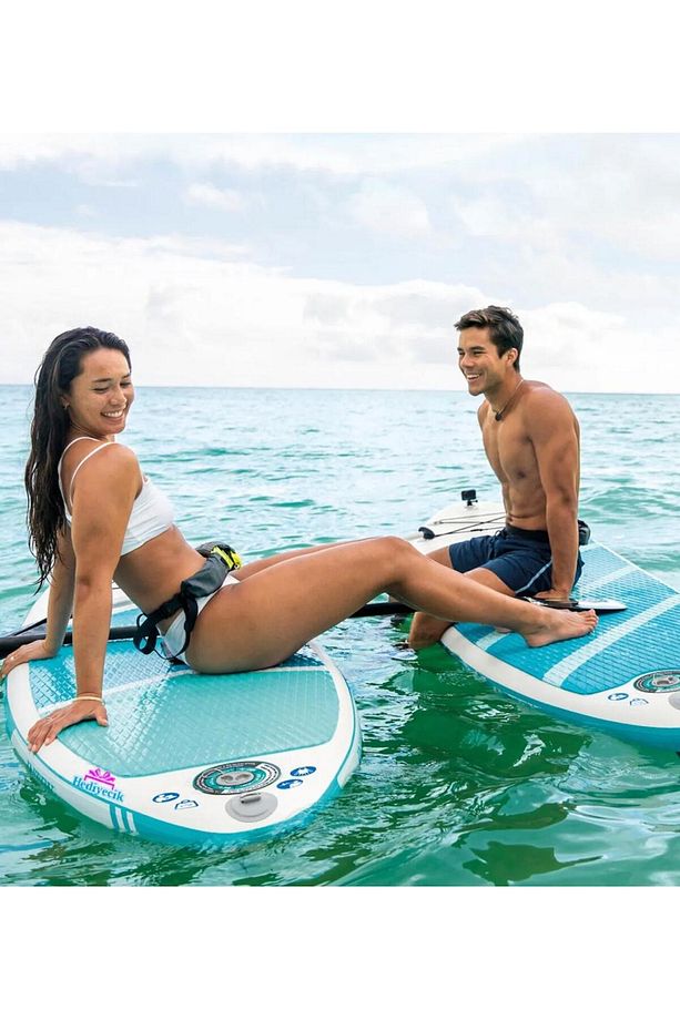 68242 Aqua Quest 320 Sup Paddle Board Seti 320X81X15CM (Sup Paddle Board + Kürek + Pompa) - 4