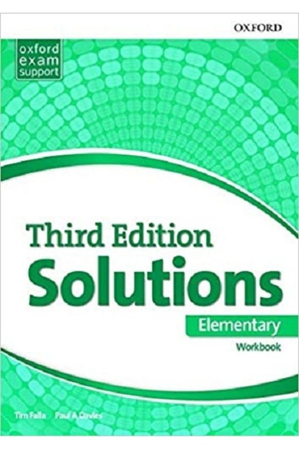 Solutions Elementary Student's Book + Workbook With Online Practice Kit - 3