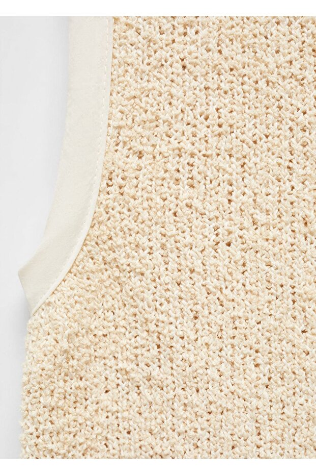 Kontrast apreli bluz - 5