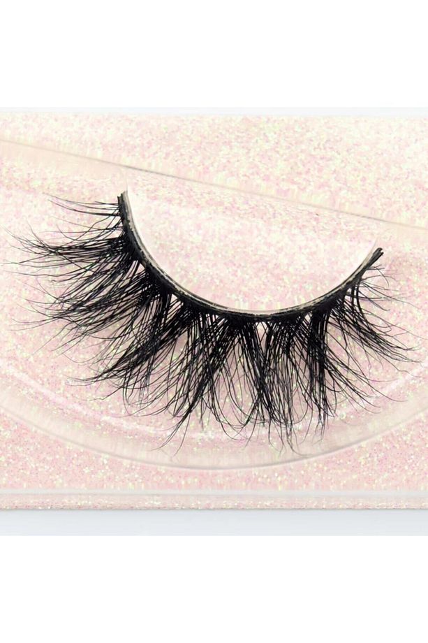 Gerçek Vizon %100 El Yapımı Takma Kirpik (CHANEL MODELİ) Ve Powerliner Şeffaf Yapıştırıcı - 2