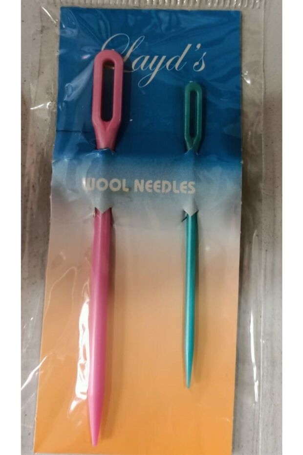 PLASTİK YÜN iĞNESİ 2Lİ - 2