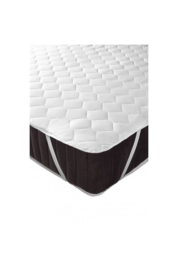 Kapitone-ped Microfiber %100 Sıvı Su Geçirmez Tek-çift Kişilik Köşe Lastikli Alez Yatak Koruyucu - 6