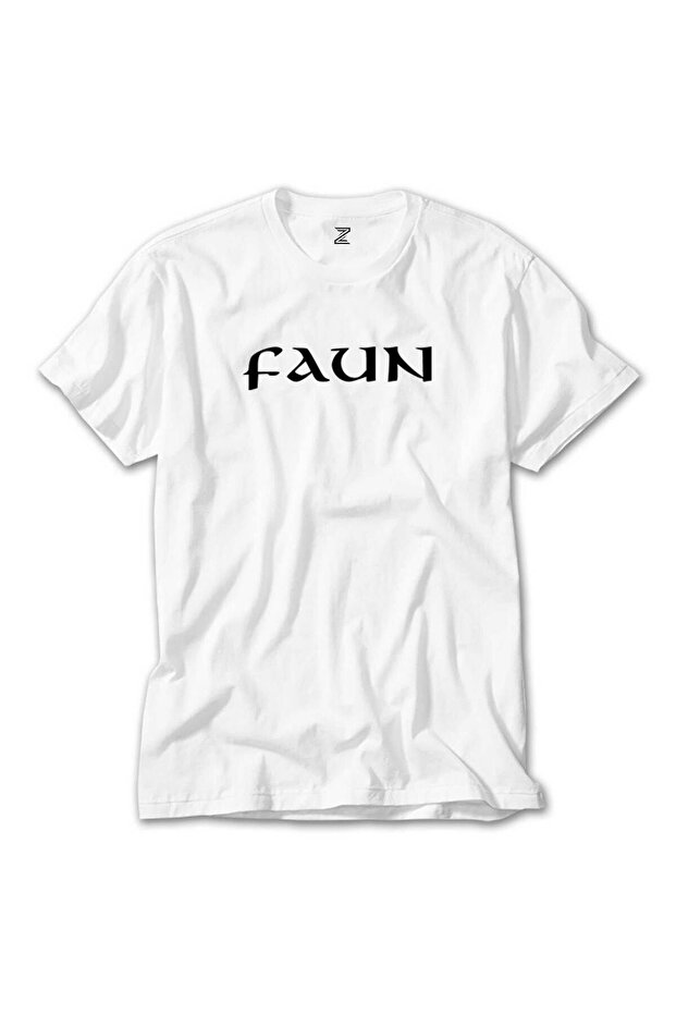 Faun Logo White T-Shirt