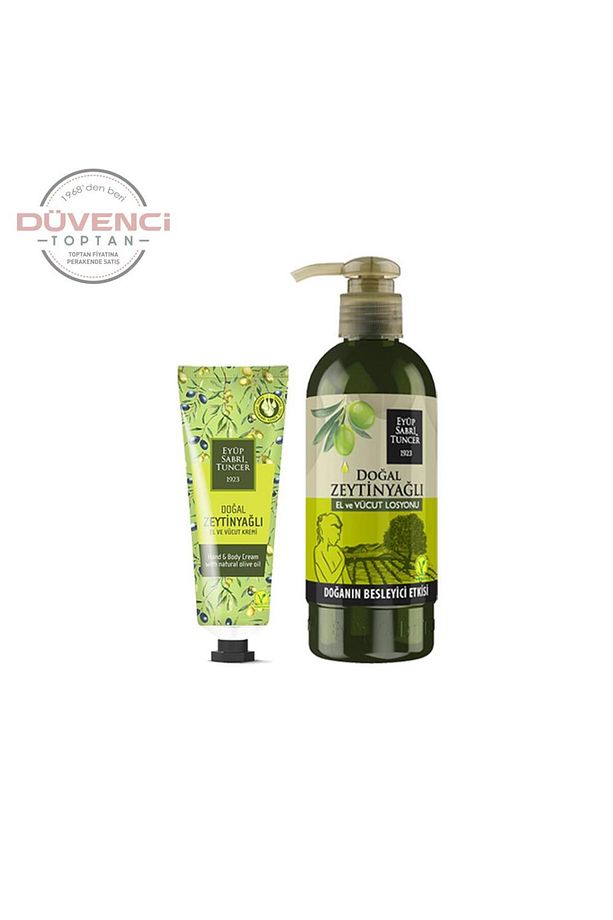 Doğal Zeytinyağlı El Ve Vücut Kremi 50 Ml Ve Losyonu 250 Ml - 2